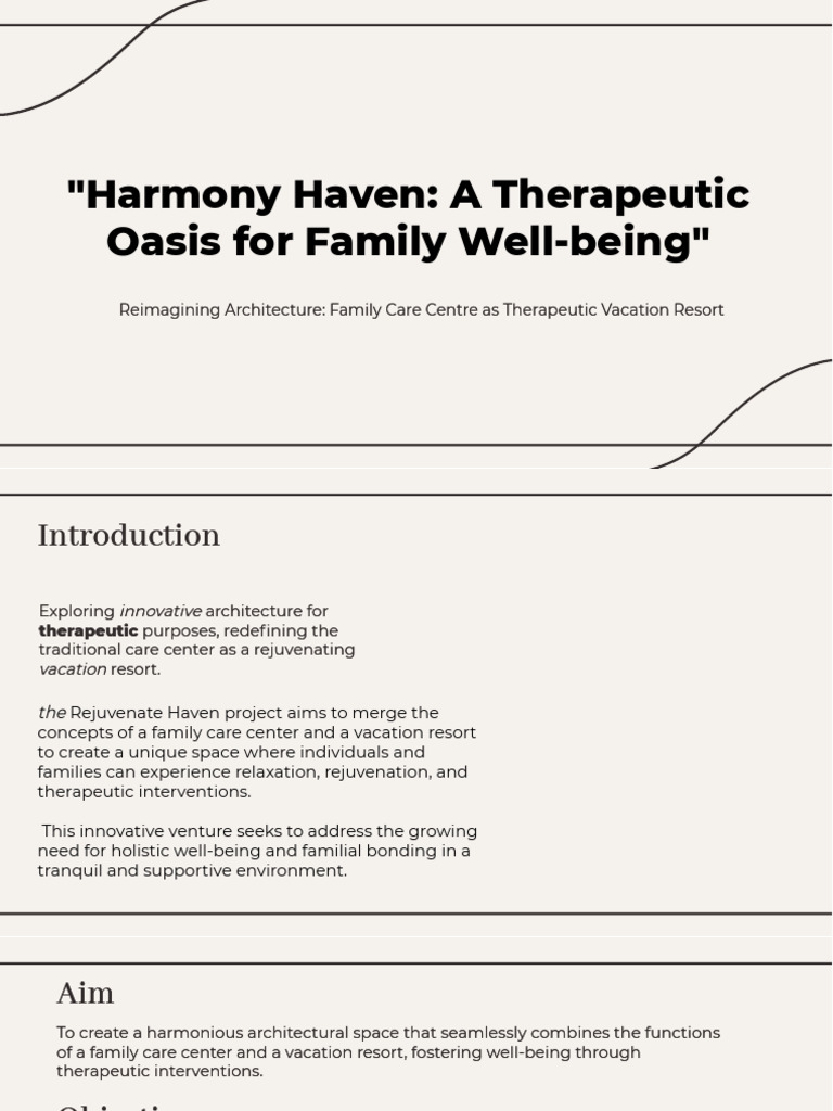 Family Wellness Centre Pdf Sustainability Community