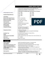 Model EX08C Propane Furnace - Specification - Sheet