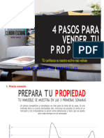 Cuatro Pasos para Vender Tu Propiedad