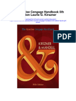 Download The Concise Cengage Handbook 5Th Edition Laurie G Kirszner full chapter