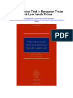 The Confusion Test in European Trade Mark Law Ilanah Fhima Full Chapter