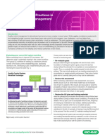 Best Practices QC Management QW 1010