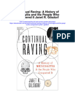 Continual Raving A History of Meningitis and The People Who Conquered It Janet R Gilsdorf Full Chapter