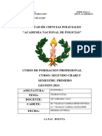 Facultad de Ciencias Policiales "Academia Nacional de Policías"