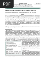 (1-4) Design of HVAC System For A Commercial Building.