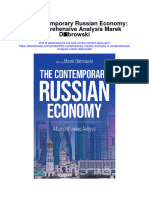 Download The Contemporary Russian Economy A Comprehensive Analysis Marek Dabrowski full chapter