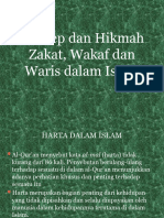 8. Konsep dan Hikmah Zakat, Waris dan Wakaf