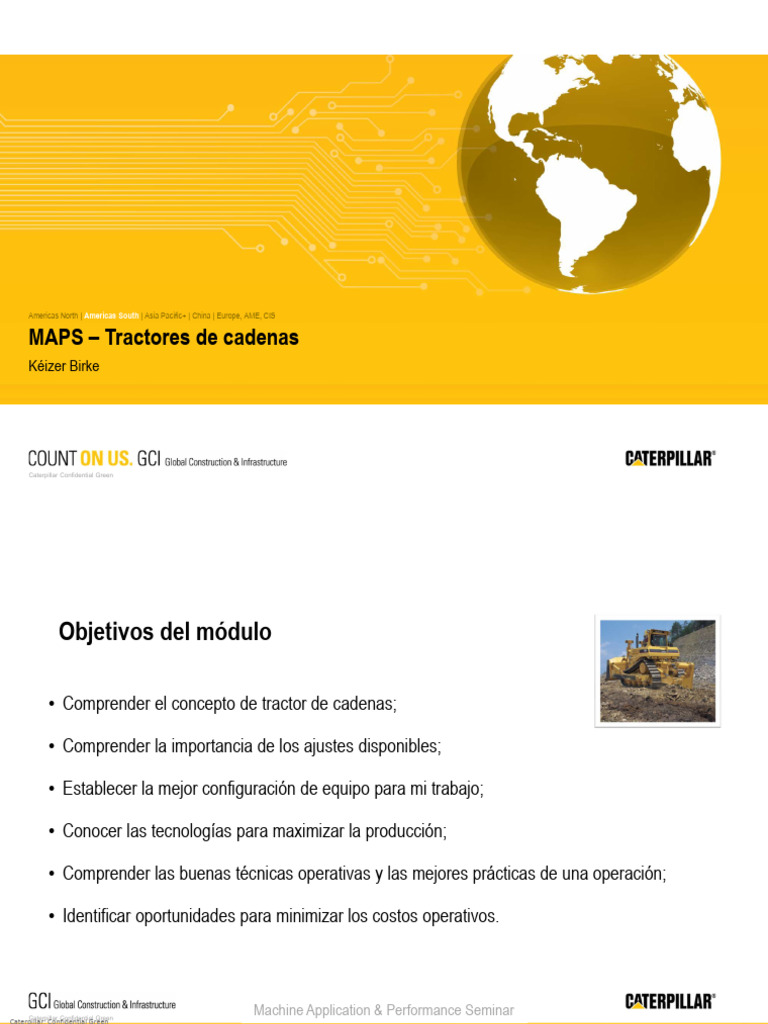 5 MAPS Tratores de Oruga | PDF | Tractor | Vehículos