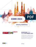 ESMO Congress 2024 Industry Guidelines