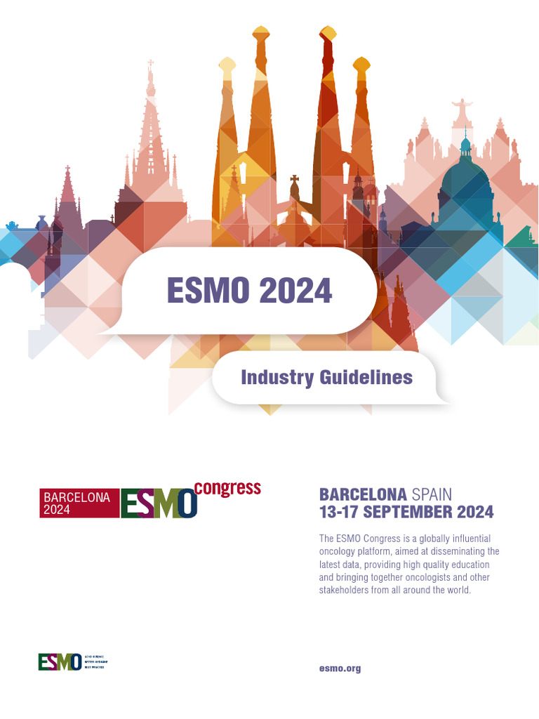 ESMO Congress 2024 Industry Guidelines PDF Oncology Cancer