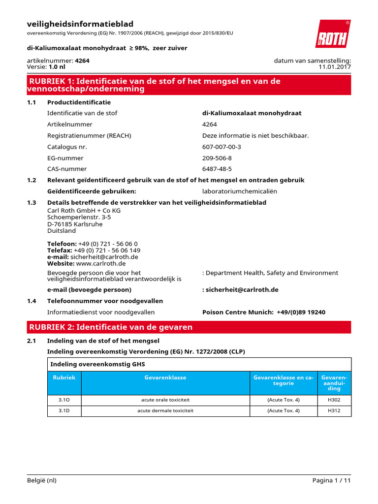 SDB 4264 Be NL | PDF
