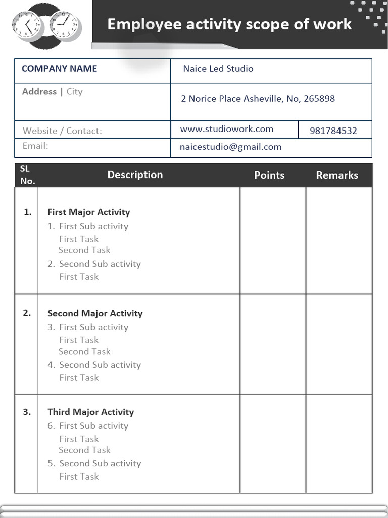 Activity Plan | PDF