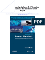 Product Maturity Volume 2 Principles and Illustrations 1St Edition Franck Bayle All Chapter
