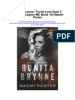 Download Bonita Brynne Torrid Love Duet 2 Knights Legion Mc Book 10 Naomi Porter full chapter