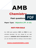 Jamb Chem Questions 6 10