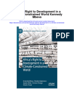 Download Africas Right To Development In A Climate Constrained World Kennedy Mbeva full chapter
