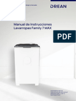 Manual Drean Family 7 MAX