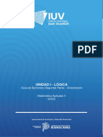 Guia de Ejercicios Unidad I - Lógica - Segunda Parte - 2do 2023