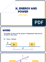 WORK ENERGY AND POWER Solution