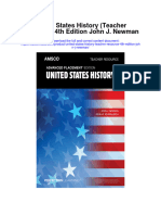 United States History Teacher Resource 4Th Edition John J Newman All Chapter