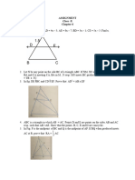 Assigment Triangles Grade-X