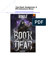 Book of The Dead Awakening A Litrpg Adventure Rinoz Full Chapter