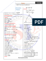 Physics Formula Handbook