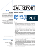 SR347-Sharia and Women’s Rights in Afghanistan