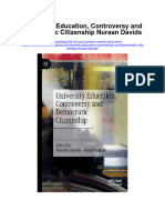 University Education Controversy and Democratic Citizenship Nuraan Davids All Chapter