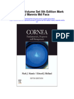 Cornea 2 Volume Set 5Th Edition Mark J Mannis MD Facs Full Chapter