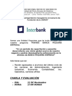 Convocatoria Inter Bank_ Convoctarias Practicas