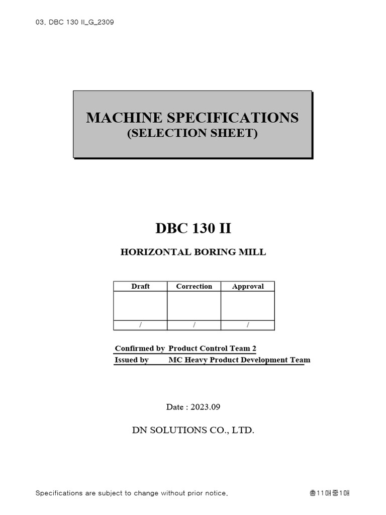 DBC 130 Ii - (F) | PDF | Mechanical Engineering | Manufactured Goods