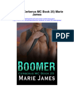 Boomer Cerberus MC Book 25 Marie James Full Chapter