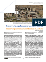 Conservar La Arquitectura Vernácula en Andorra