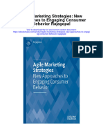 Download Agile Marketing Strategies New Approaches To Engaging Consumer Behavior Rajagopal full chapter
