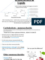 2.3carbohydrates Lipids