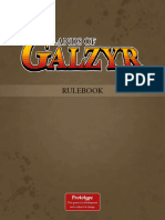 DD Lands of Galzyr Rulebook