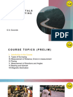 Types of Surveying