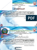 Certificado de Trabajo Jholisa Perez