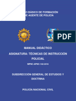 Manual Instruccion Policial 2016 Mv (Reparado) Correccion 18-01-2017