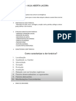 Dor Torácica É A Segunda Queixa Mais Comum Na Emergência