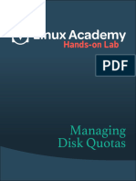 Hands-On Lab Managing Disk Quotas