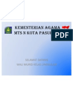 Presentasi Sabtu Kelas 1 Dan 2