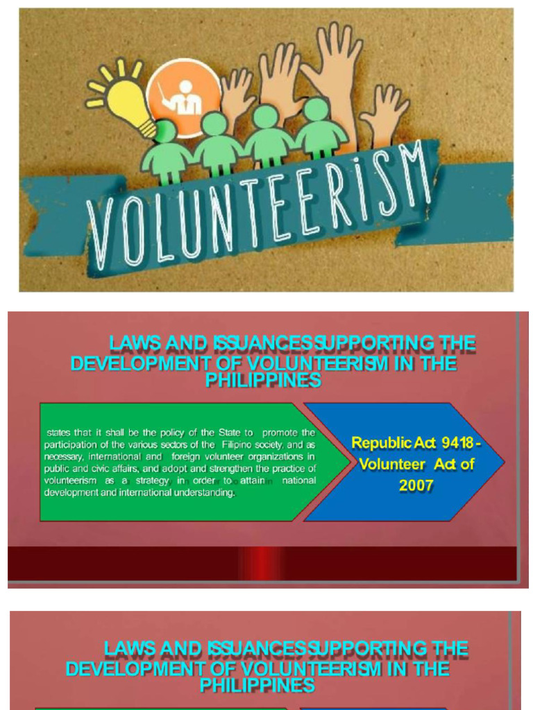 Volunteerism PDF