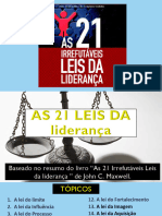 Livro Irrefutáveis Leis Da Liderança - Leis 1 A 3
