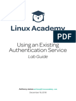 Hands-On Lab Using An Existing Authentication Service