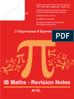 1.8 Eigenvalues Eigenvectors