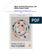 Download Making The Most Of Field Placement 5Th Edition Helen Cleak full chapter