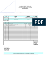 Formato Cotizacion Excel