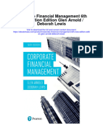 Download Corporate Financial Management 6Th New Edition Edition Glen Arnold Deborah Lewis full chapter
